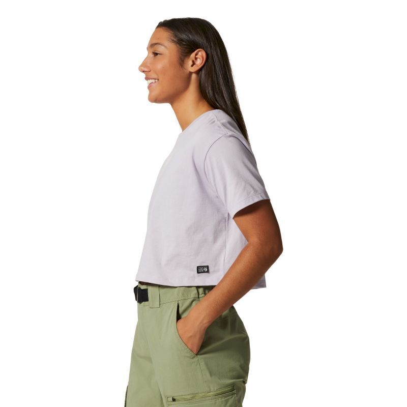 Mountain Hardwear Logo Crop Short Sleeve - T-shirt femme | Hardloop