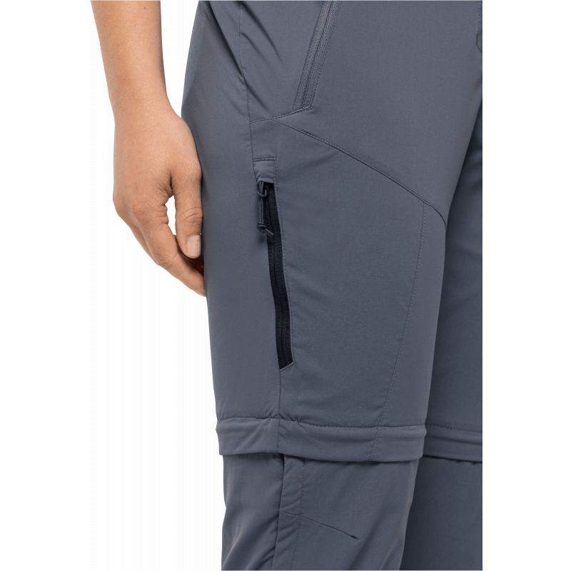 Jack Wolfskin Glastal Zip Away Pants - Dámské turistické kalhoty | Hardloop