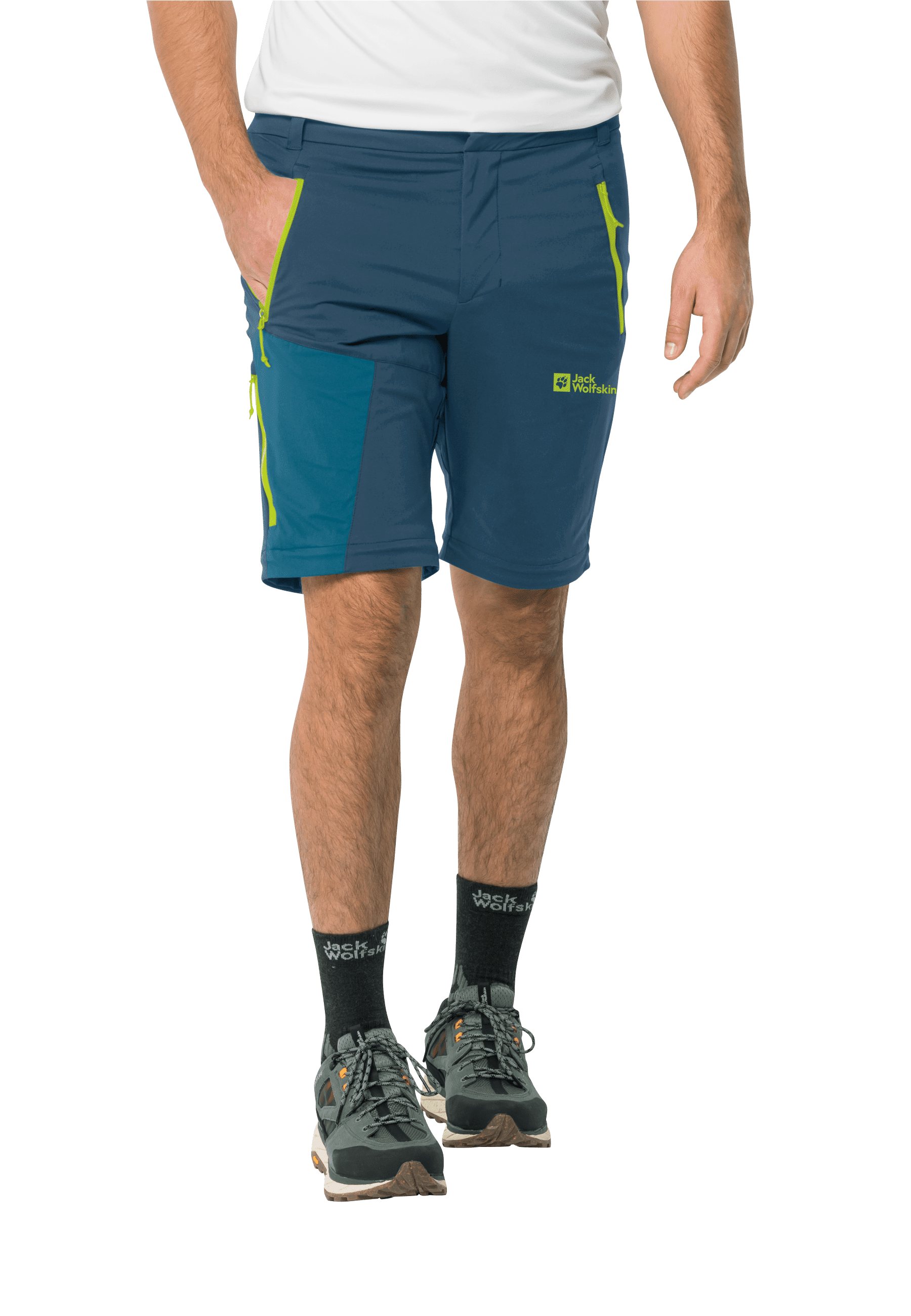 Jack Wolfskin Glastal Zip Away Pants - Trekkinghose - Herren | Hardloop