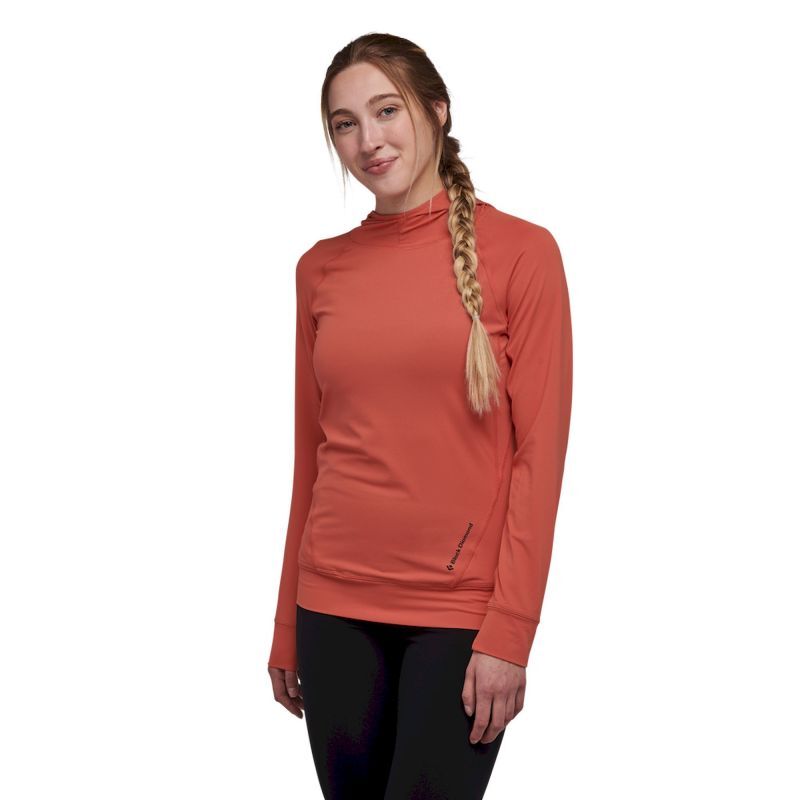 Black Diamond LS Alpenglow Hoody - Huppari - Naiset