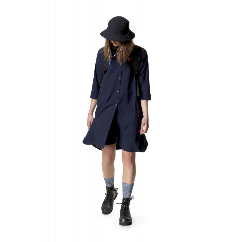 Route Shirt Dress - Robe femme