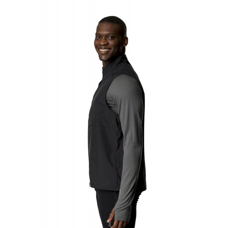 Houdini Sportswear Pace Hybrid Vest - Vest - Herrer | Hardloop