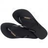 Havaianas Slim Logo Metallic - Teenslippers - Dames | Hardloop