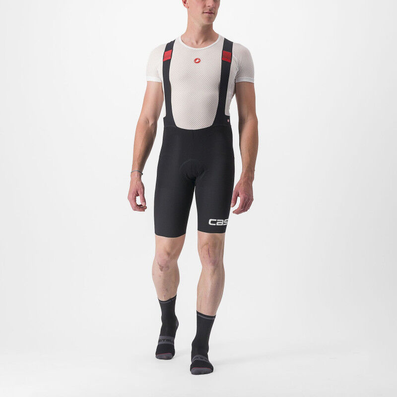 Castelli Premio Black Bibshort LTD Edition - Spodenki kolarskie z szelkami rowerowe męskie | Hardloop