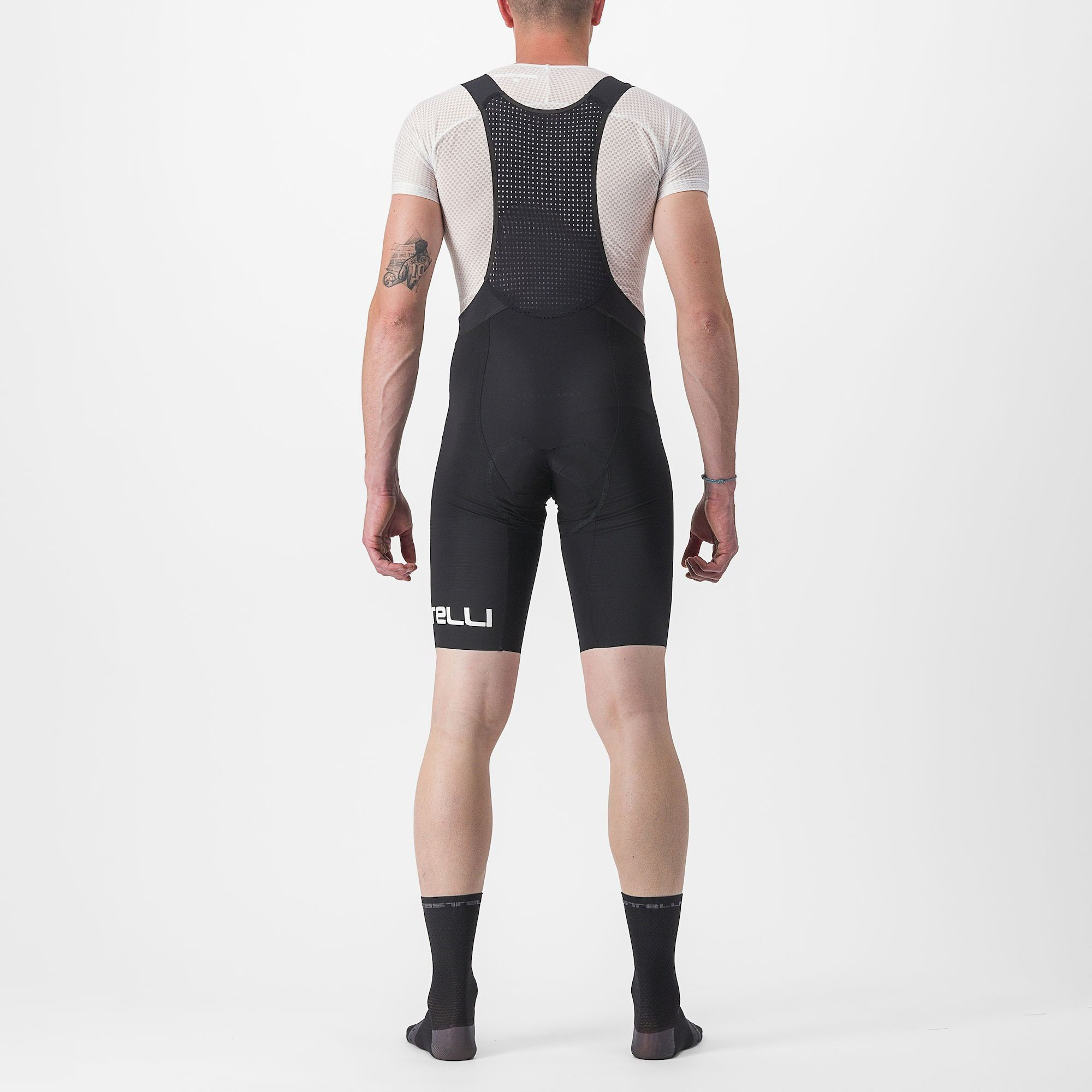 Castelli Premio Black Bibshort LTD Edition - Spodenki kolarskie z szelkami rowerowe męskie | Hardloop