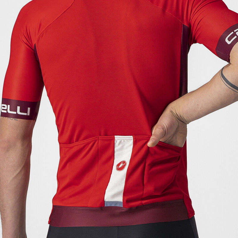 Castelli Entrata Vi - Cykeljersey - Herrer