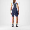 Castelli Premio Black - Spodenki kolarskie z szelkami rowerowe damskie | Hardloop