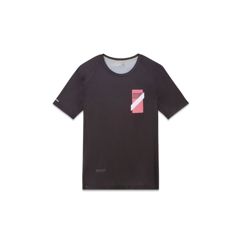 Soar Running Printed Tech T - T-shirt - Uomo | Hardloop
