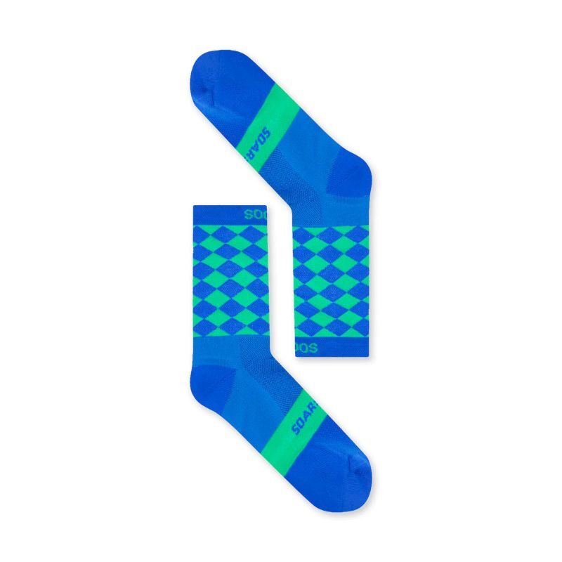 Soar Running Diamond Crew Socks - Løbesokker | Hardloop