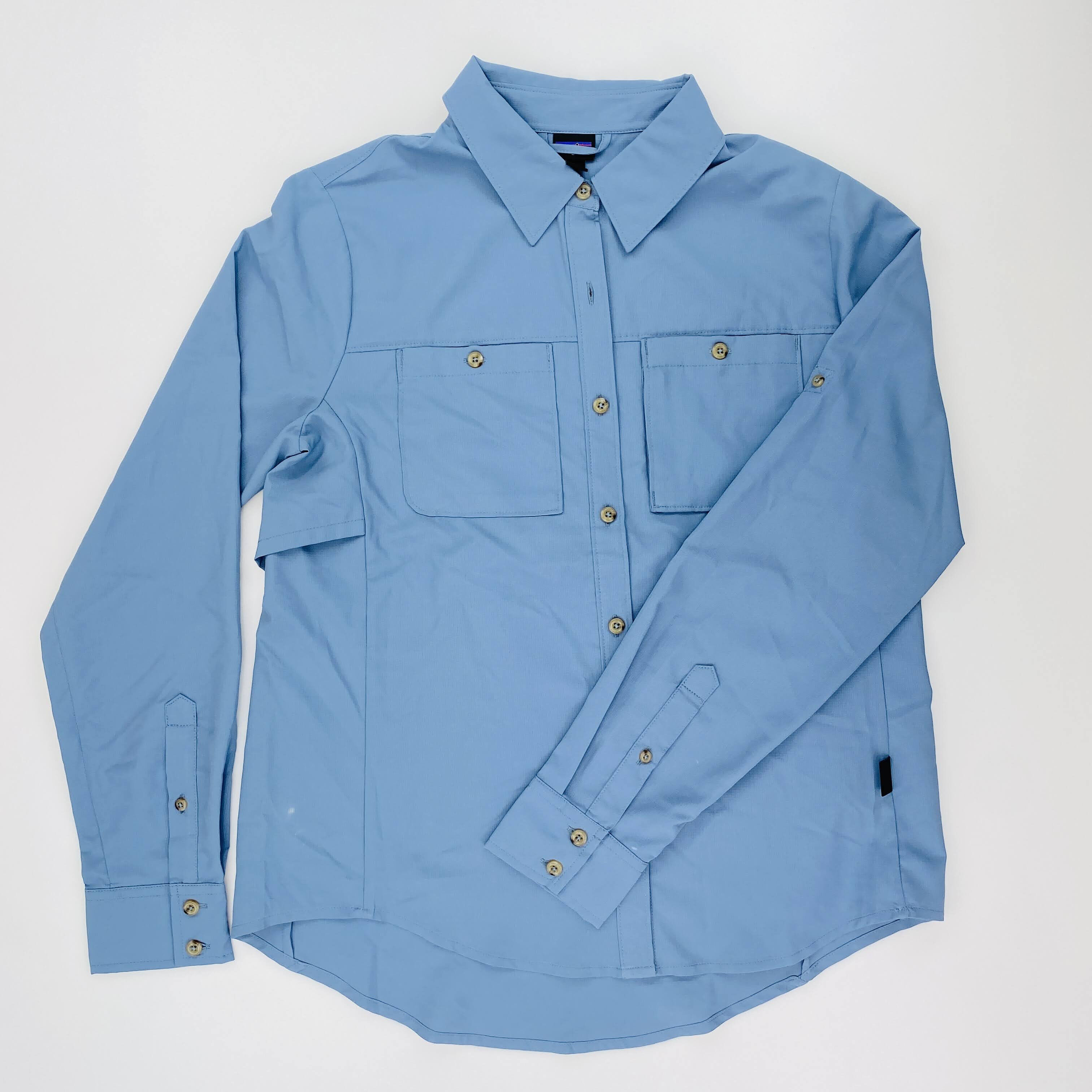 Patagonia W's L/S Self Guided Hike Shirt - Second Hand Shirt - Women's - Blue - S | Hardloop