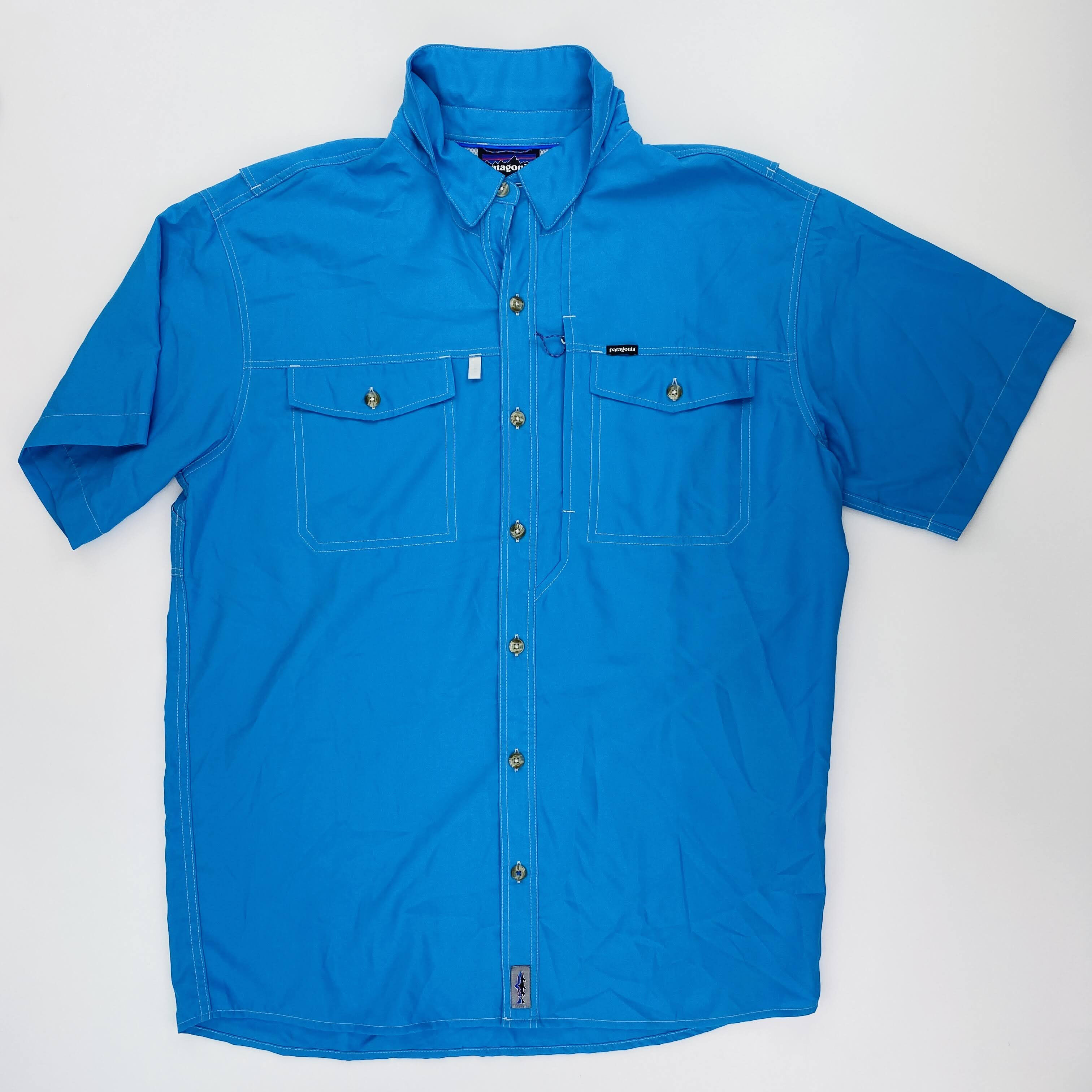 Patagonia M's Sol Patrol II Shirt - Tweedehands Overhemd - Heren - Blauw - M | Hardloop