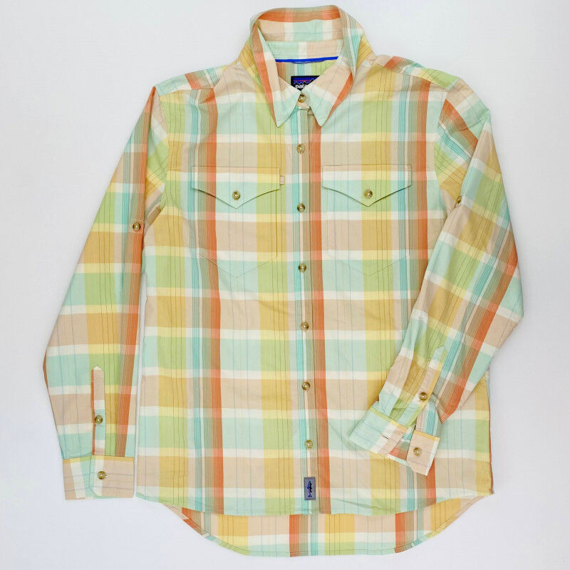 Patagonia W's L/S Sun Stretch Shirt - Camicia di seconda mano - Donna - Multicolore - S | Hardloop