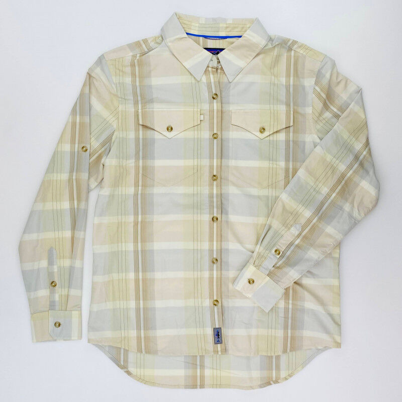 Patagonia W's L/S Sun Stretch Shirt - Camicia di seconda mano - Donna - Beige - S | Hardloop