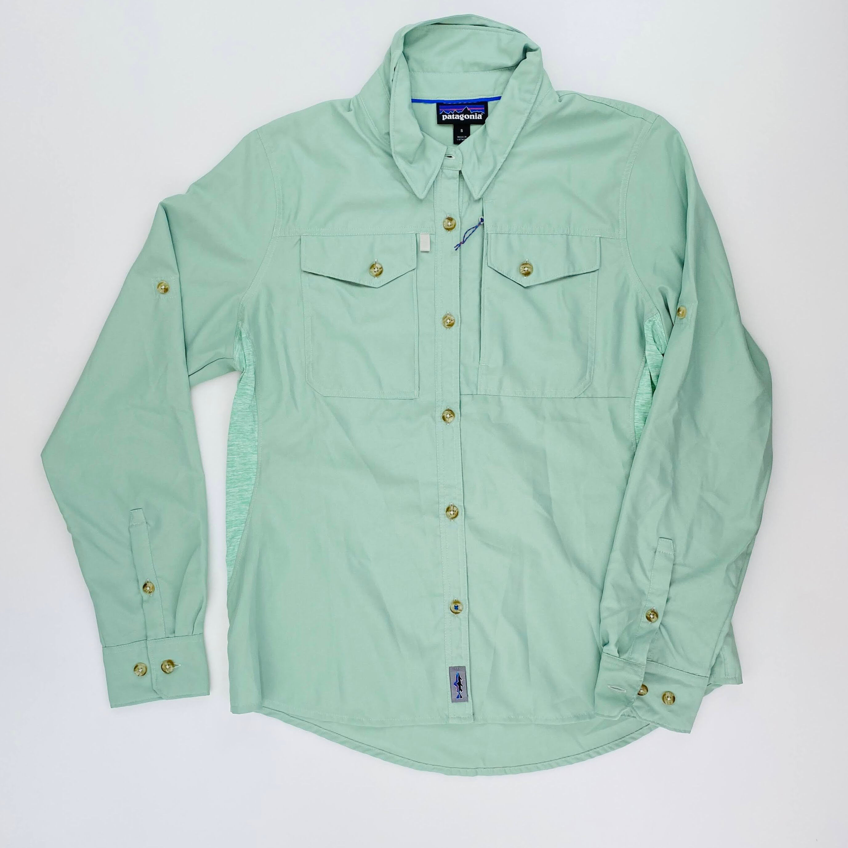 Patagonia W's L/S Sol Patrol Shirt - Second Hand Dámská košile - Zelená - M | Hardloop