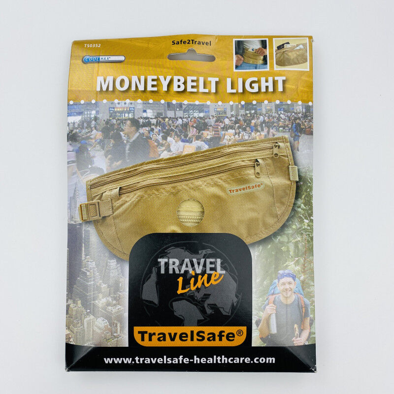 TravelSafe Moneybelt Light Beige - Borsa di seconda mano - Beige - Taglia unica | Hardloop