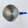 Ferrino Inox Cup - With Carabiner - Second hand Składany kubek - Szary - Jeden rozmiar | Hardloop