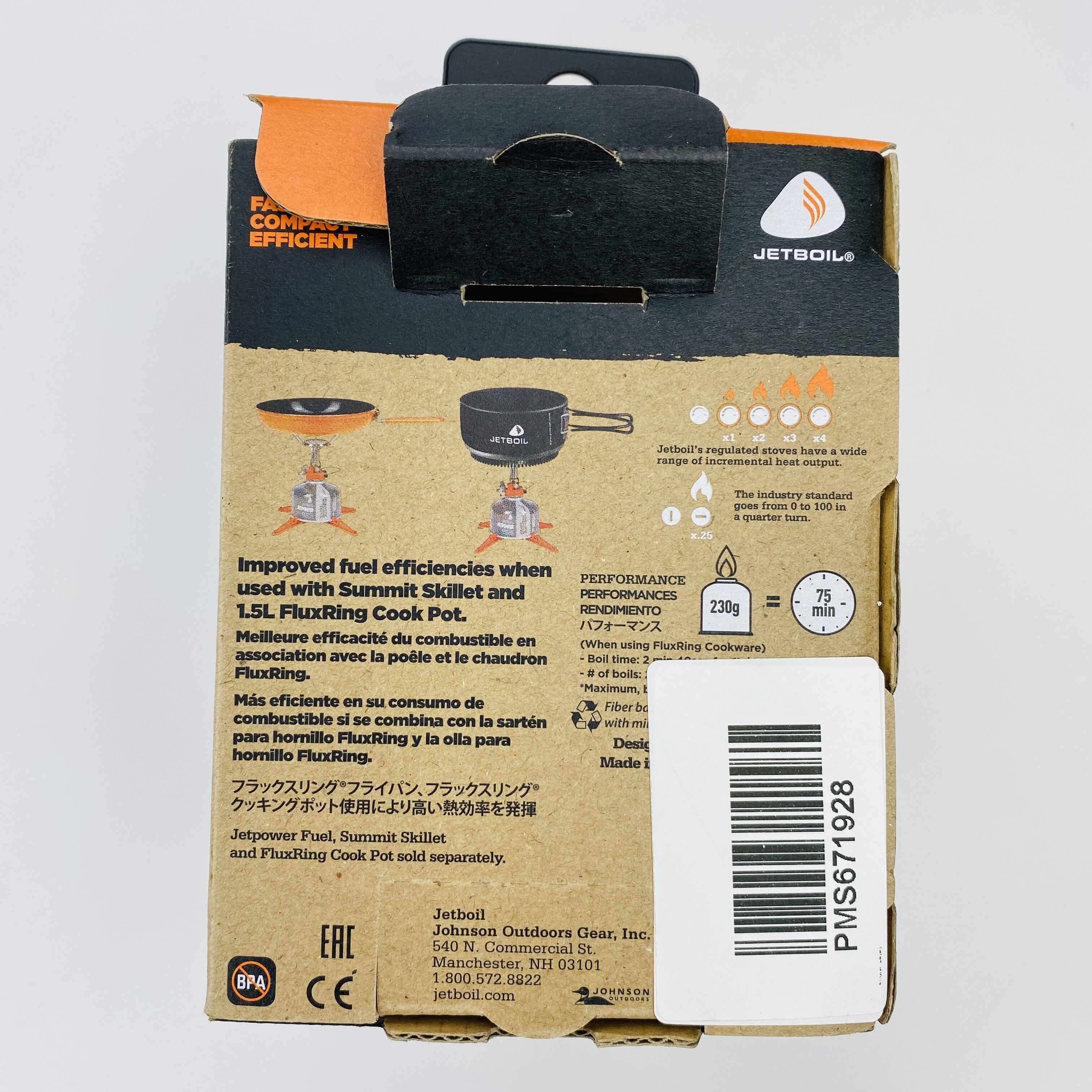 Sea To Summit Jetboil Migh - Second hand Camping stove - Grey - One Size | Hardloop
