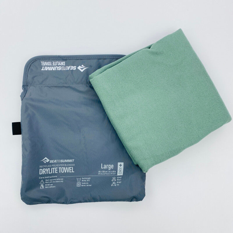 Sea To Summit Serviette DryBag - Asciugamano di seconda mano - Verde - L - 60 x 120 cm | Hardloop