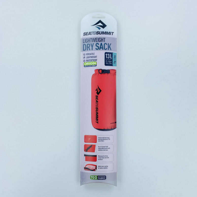 Sea To Summit Sac Etanche Leger / Lightweight - Borsa impermeabile di seconda mano - Rosso - 13 L | Hardloop