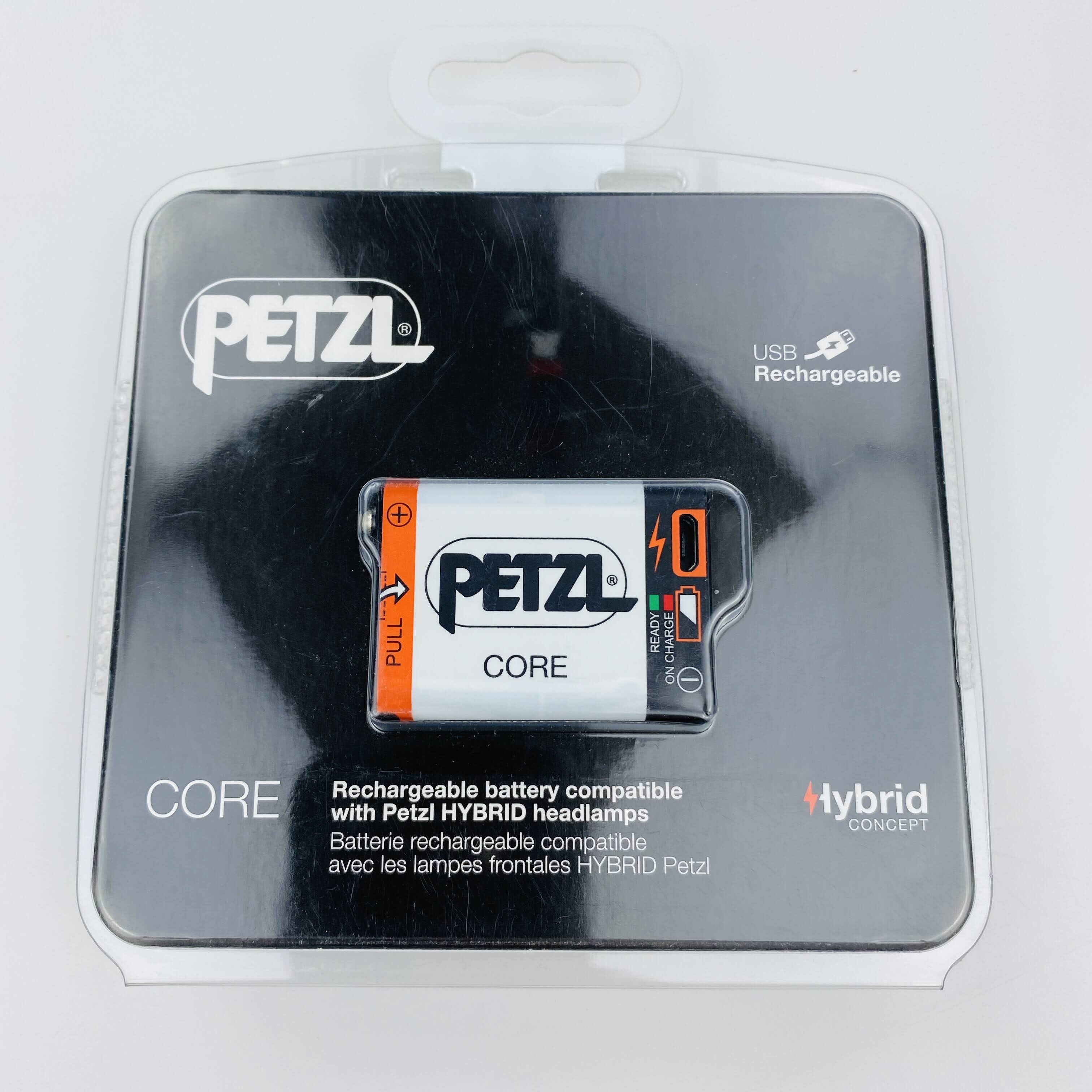 Petzl Batterie Core - Lampada frontale di seconda mano - Nero - Taglia unica | Hardloop