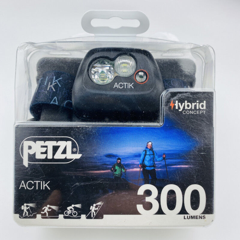 Petzl Actik - Lampada frontale di seconda mano - Nero - Taglia unica | Hardloop
