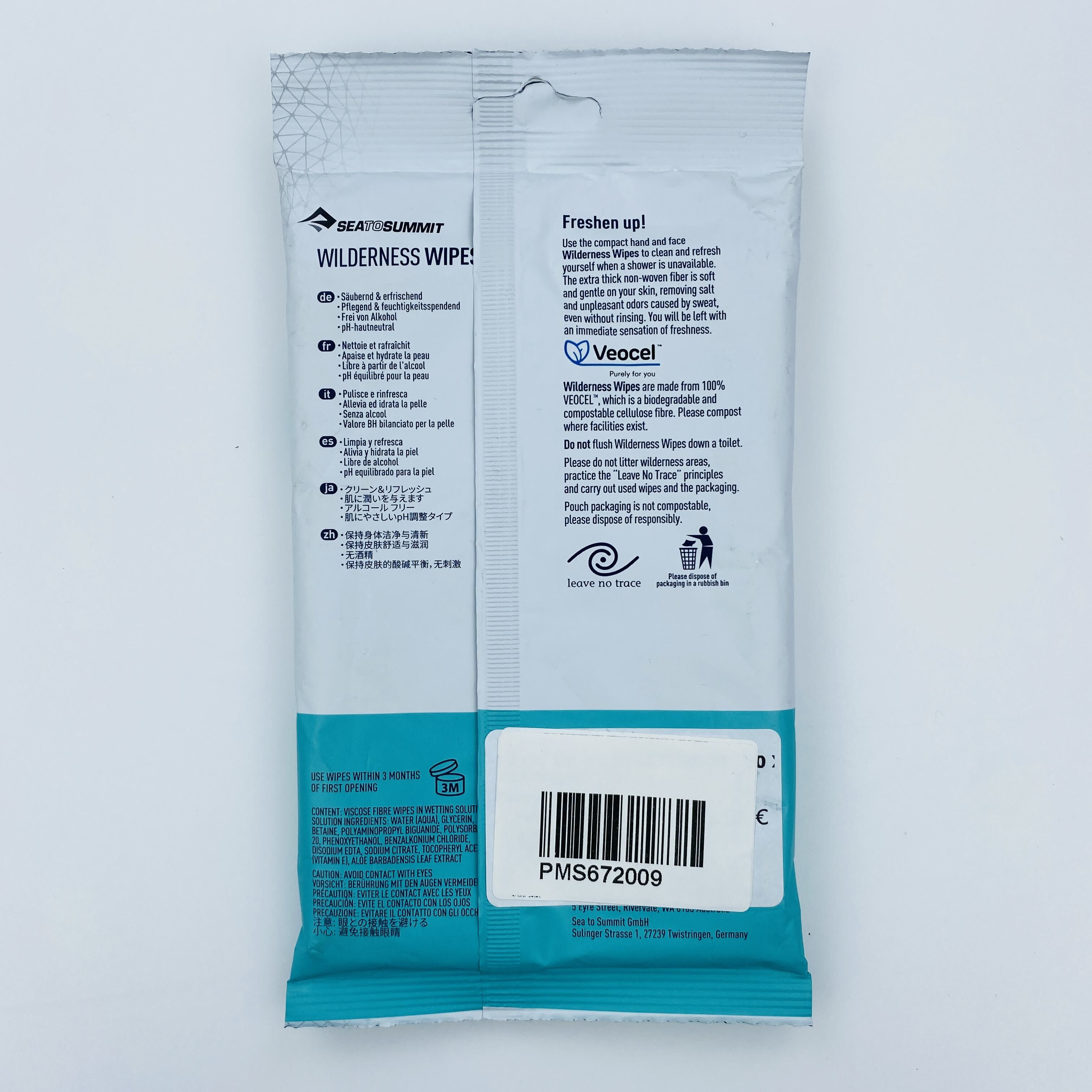 Sea To Summit Pack De 8 Lingettes Xl 20 X - Sapone da viaggio di seconda mano - Bianco - Taglia unica | Hardloop