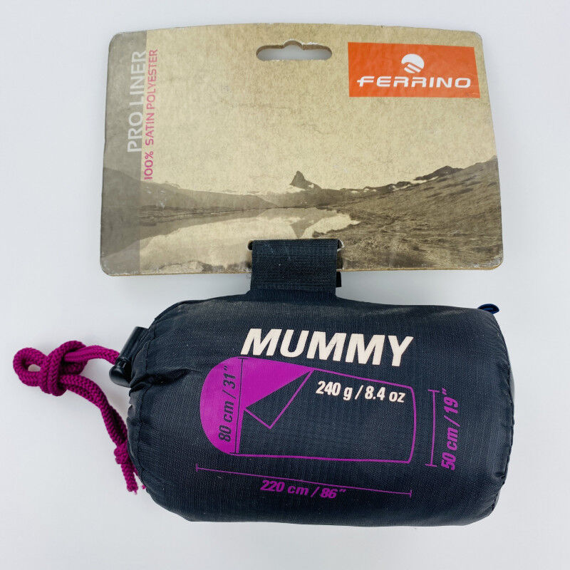Ferrino Sheet-Sleepingbag Pro Liner Mu Second hand Sleeping bag