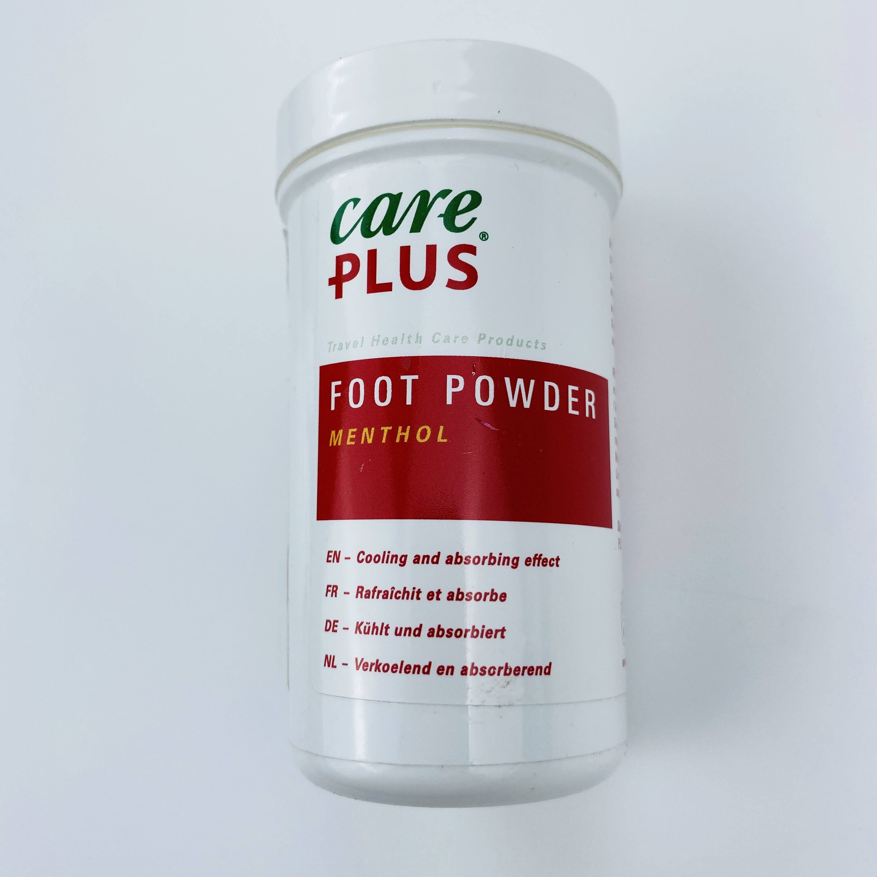 Care Plus Foot Powder 40 G - Second hand Travel soap - White - One Size | Hardloop