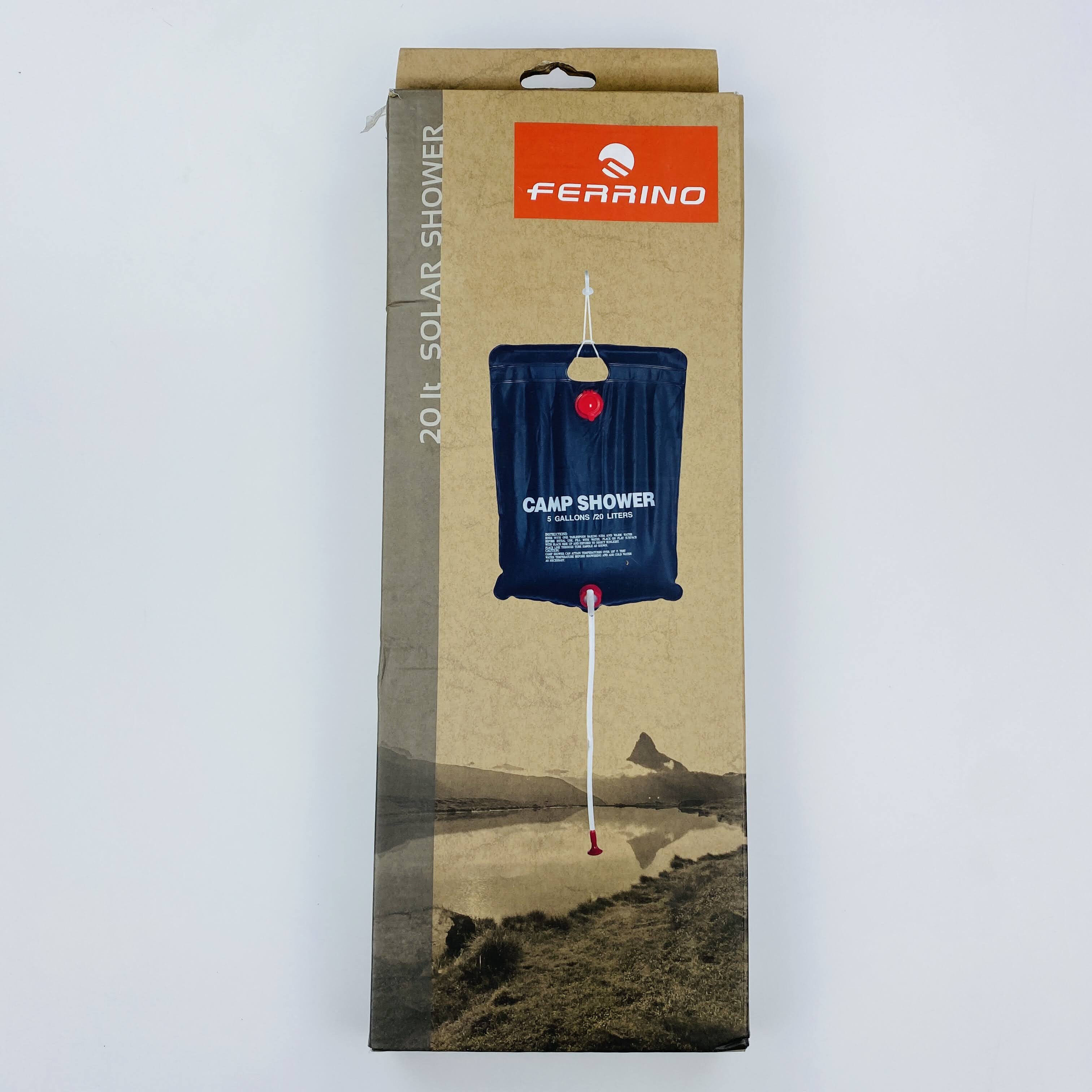 Ferrino Solar Shower - Seconde main Douche solaire portative - Noir - 20 L | Hardloop