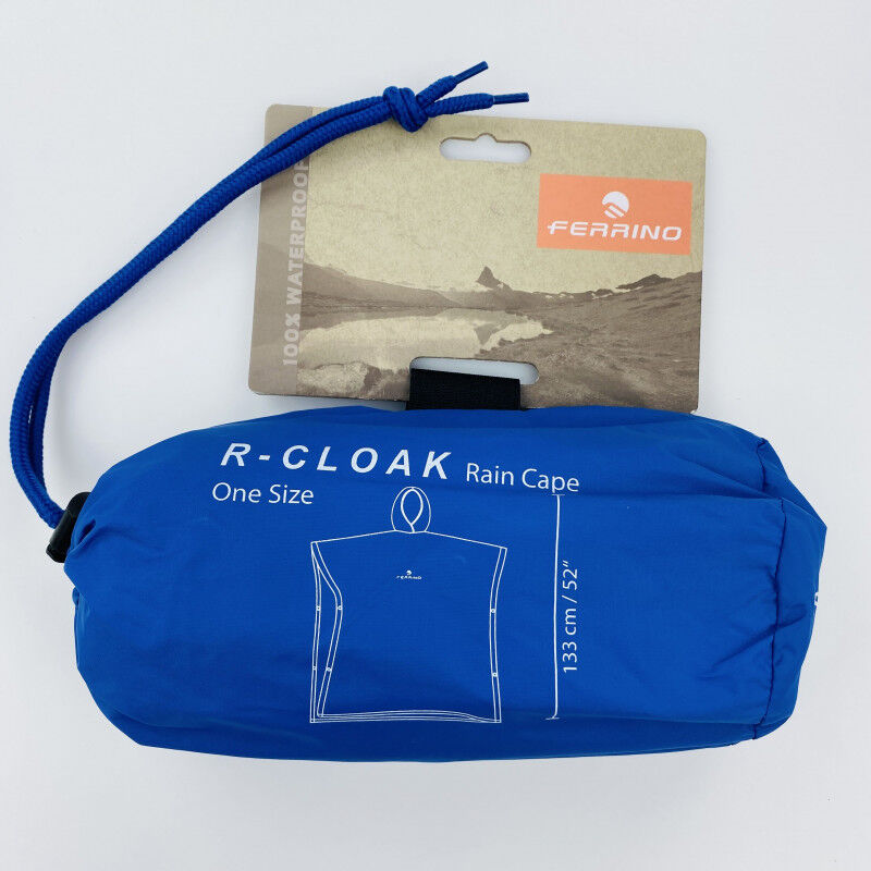 Ferrino Cloak R-Cloak - Second hand Ponczo - Niebieski - Jeden rozmiar | Hardloop