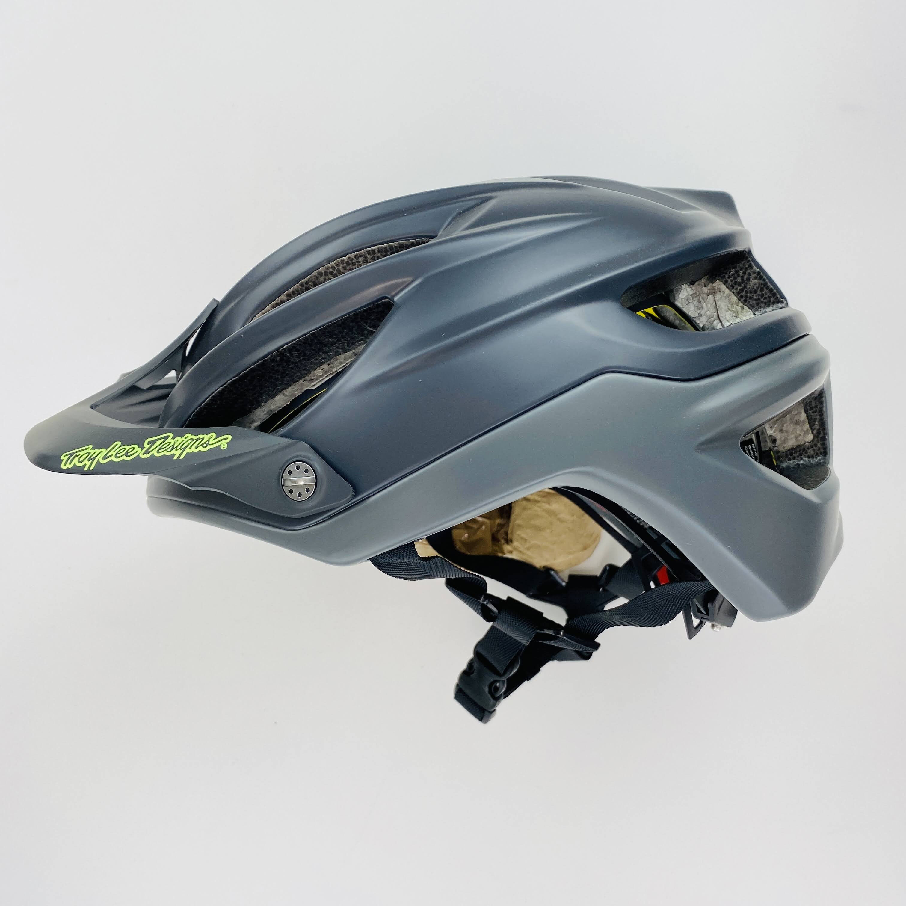 Troy Lee Designs A2 Mips Helmet - Tweedehands MTB helm - Grijs - M / L | Hardloop