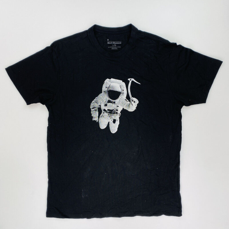 Black Diamond Ss Spaceshot Tee - T-shirt di seconda mano - Uomo - Nero - L | Hardloop