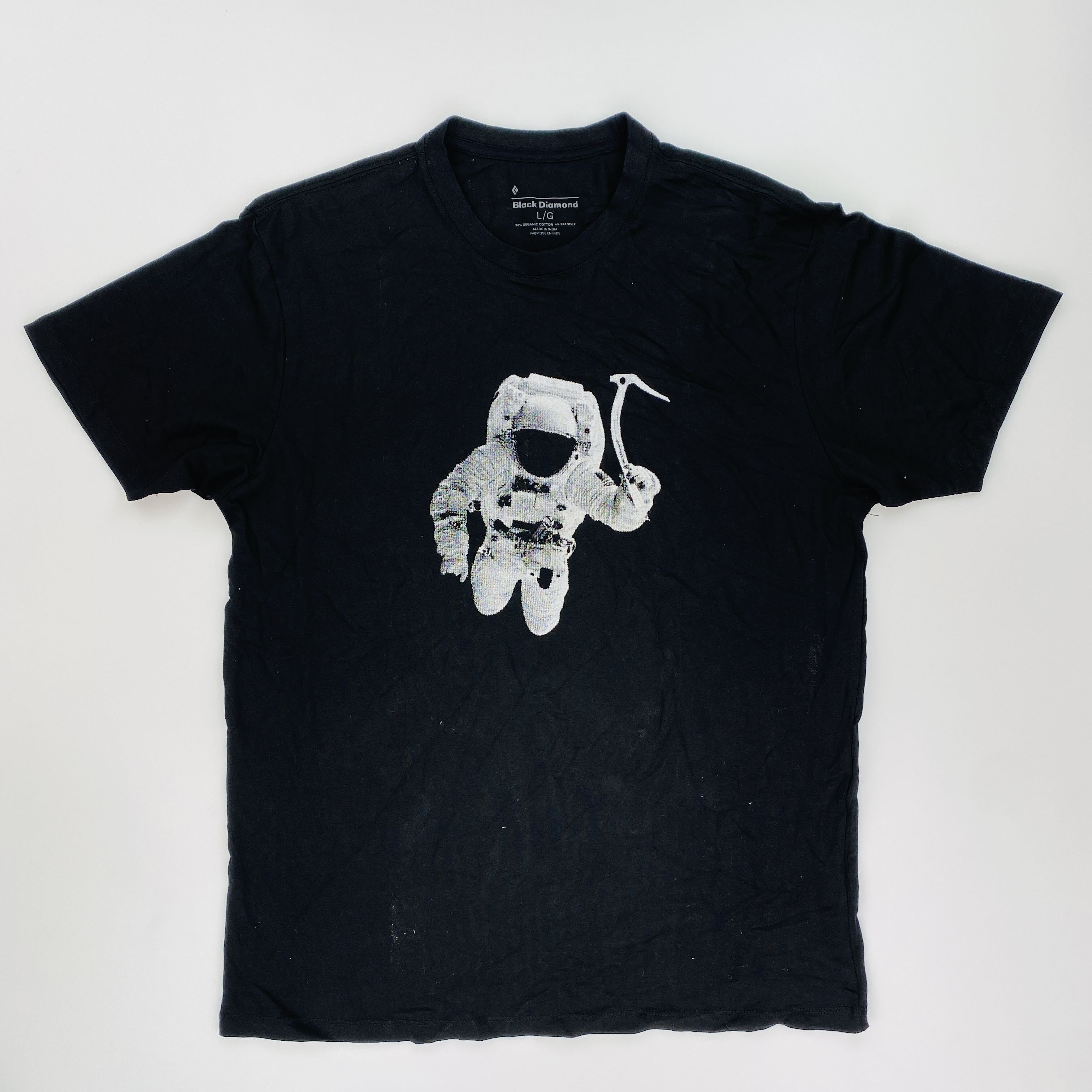Black Diamond Ss Spaceshot Tee - Seconde main T-shirt homme - Noir - L | Hardloop