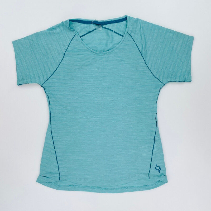 Rab Wisp Tee - Tweedehands T-shirt - Dames - Groente - XS | Hardloop