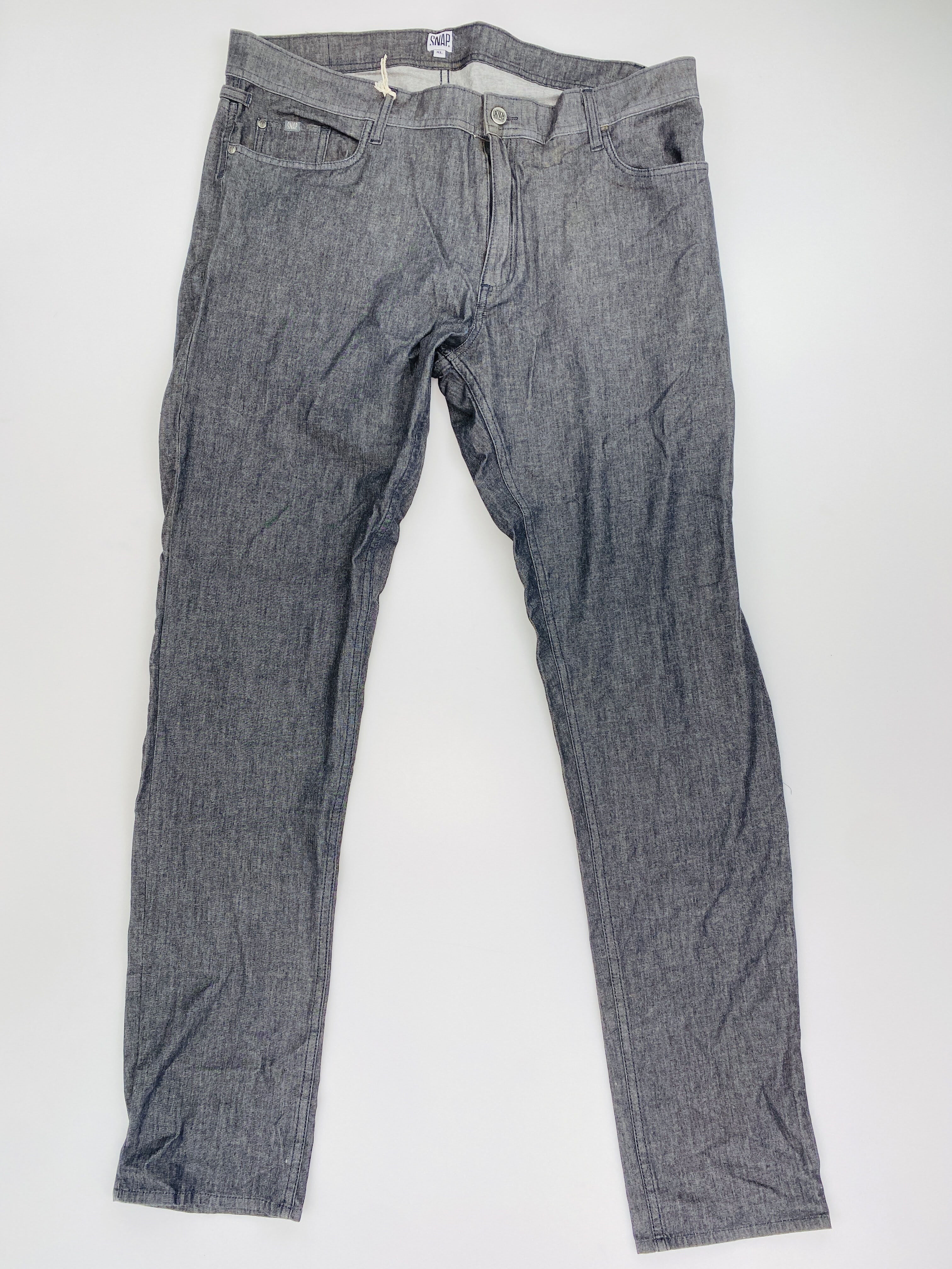 Snap Slim Jean - Pantaloni di seconda mano - Uomo - Nero - XL | Hardloop