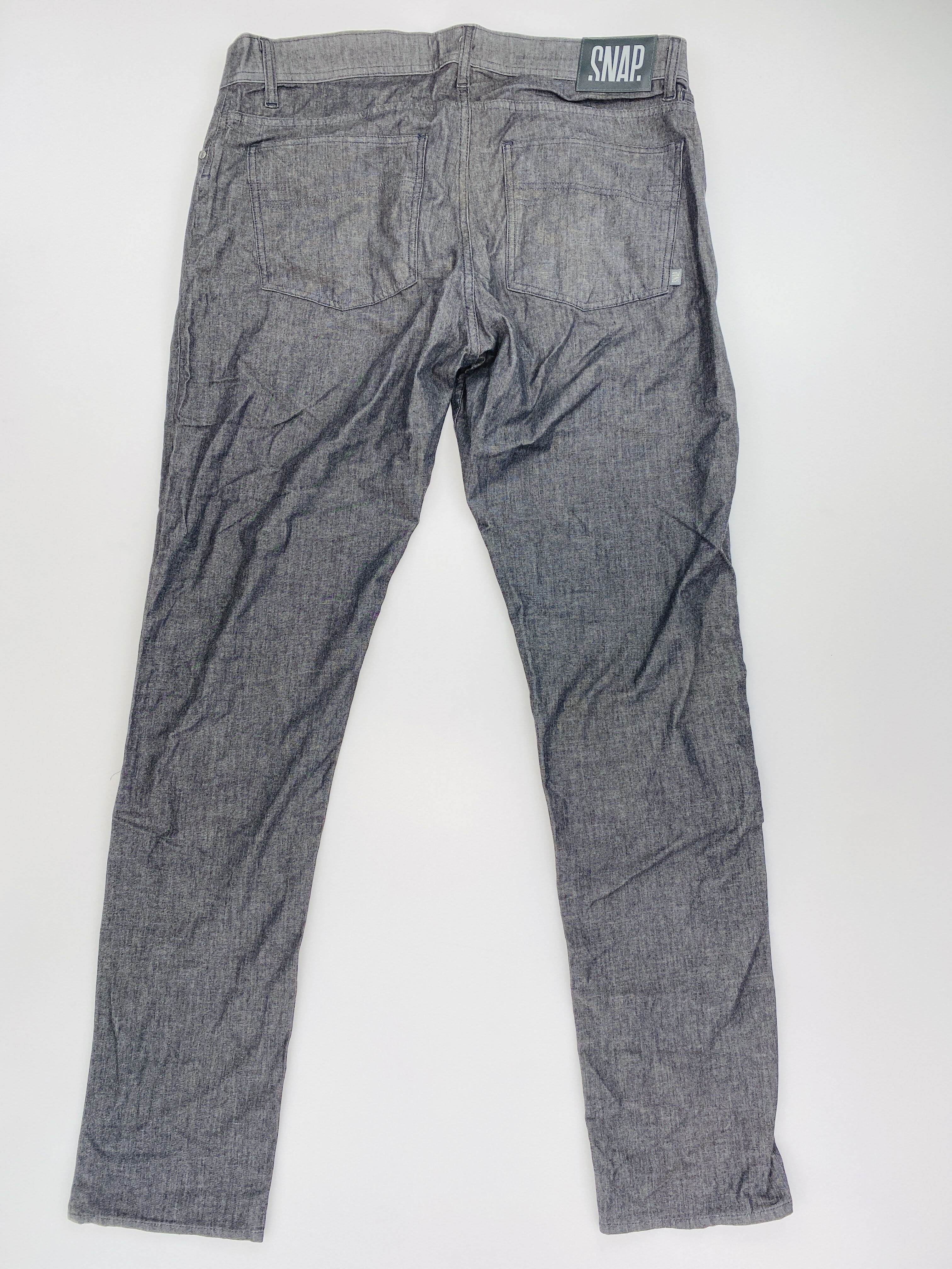 Snap Slim Jean - Pantaloni di seconda mano - Uomo - Nero - XL | Hardloop