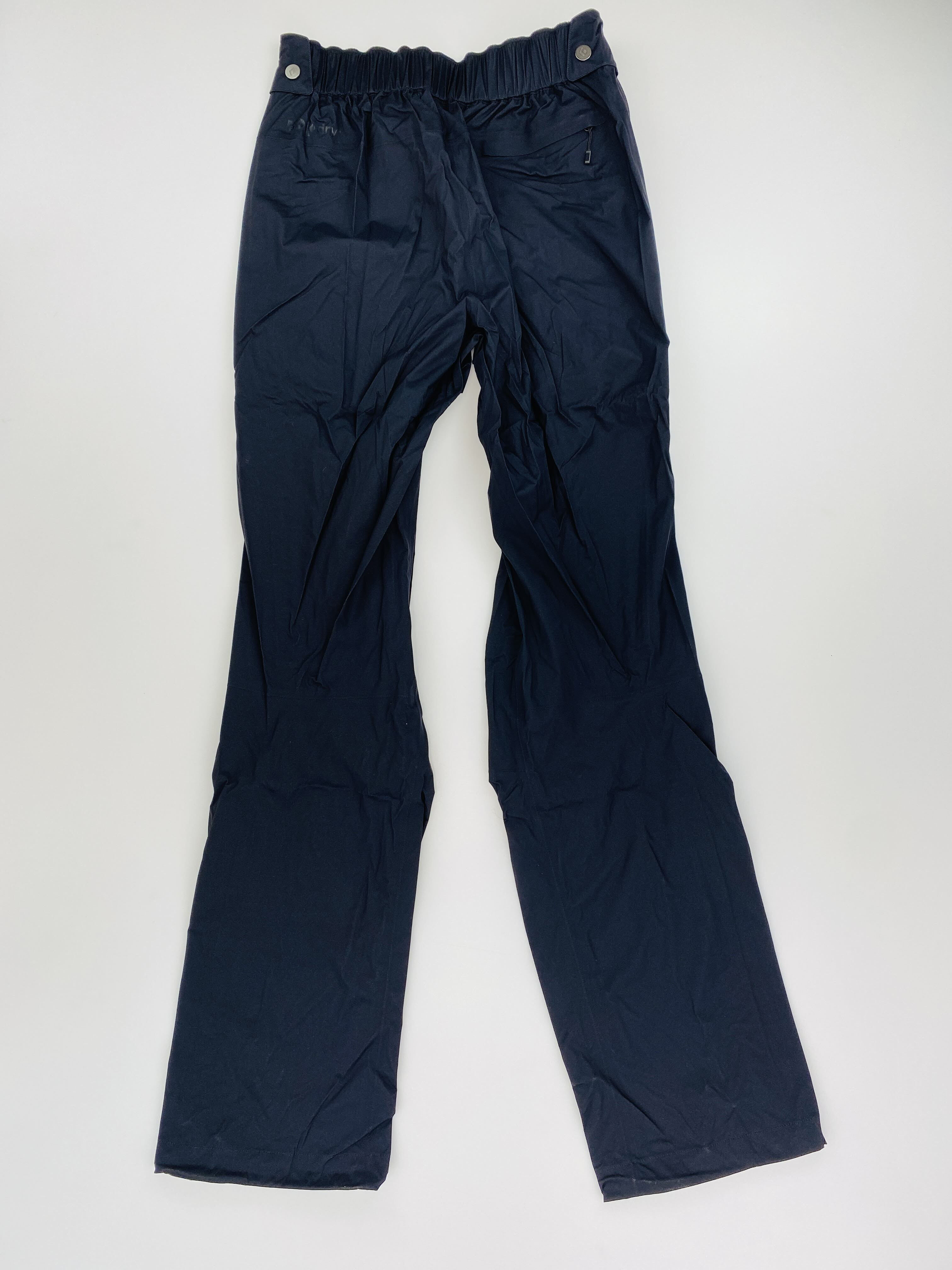 Black Diamond W Stormline Str Fl Zp Rn Pants - Pantaloni antipioggia di seconda mano - Donna - Nero - S | Hardloop