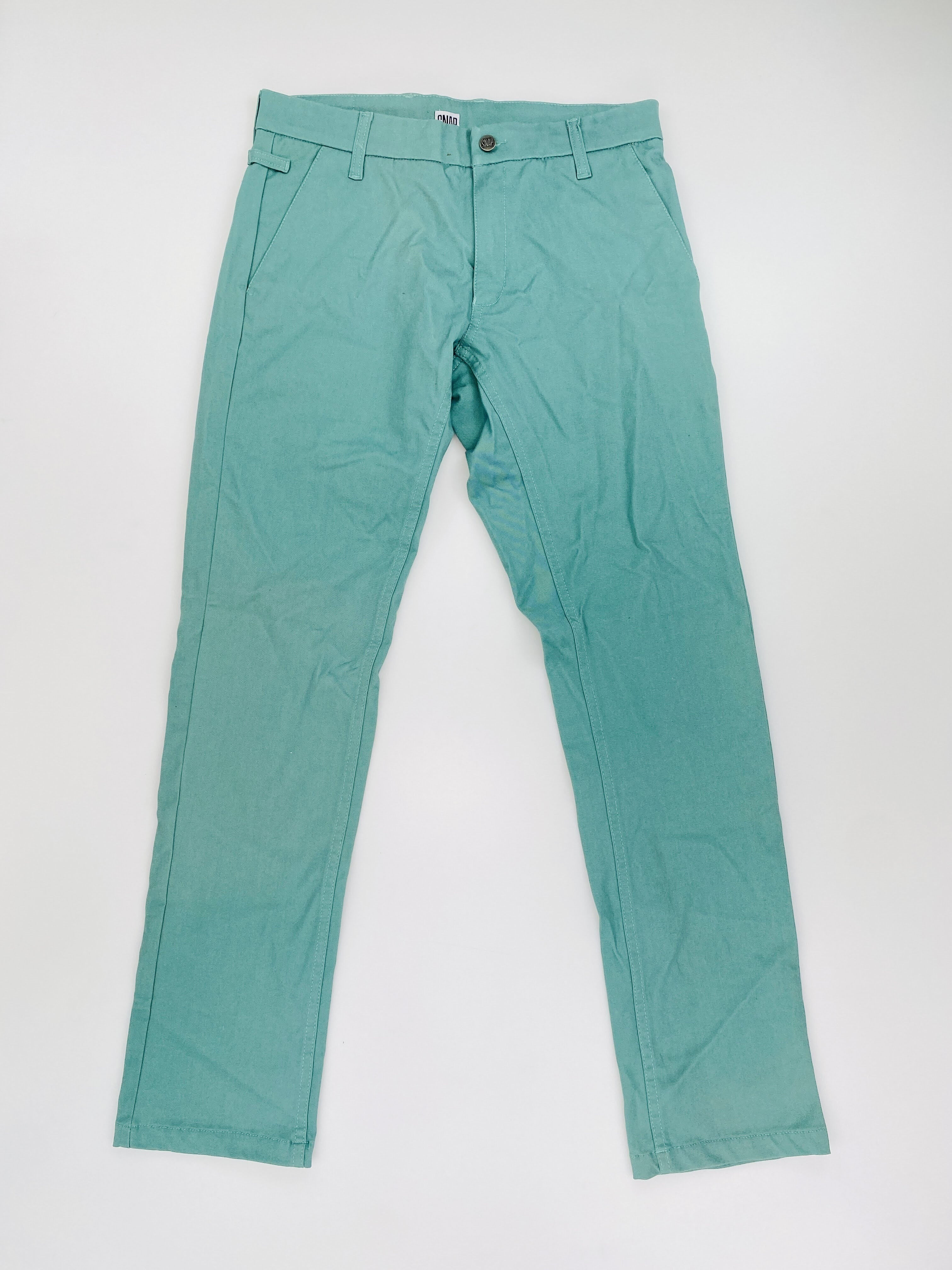 Snap Chino - Second Hand Spodnie męskie - Zielony - S | Hardloop