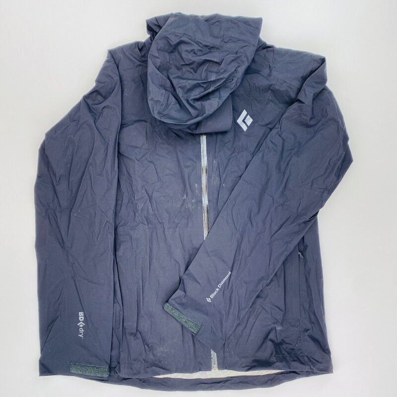 Black Diamond Stormline Stretch Rain Shell - Giacca antipioggia di seconda mano - Uomo - Nero - M | Hardloop