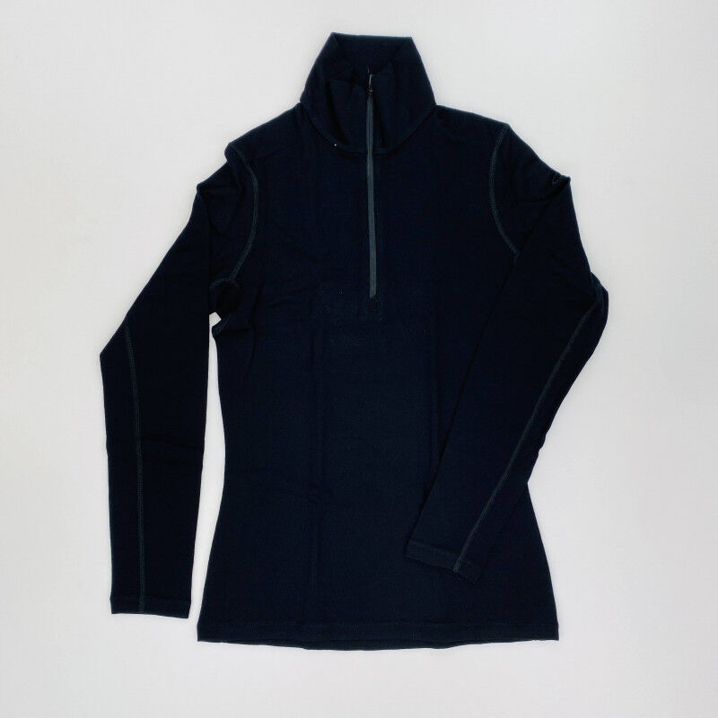 Icebreaker 260 Tech Long Sleeve Half Zip - Intimo di seconda mano - Donna - Nero - S | Hardloop