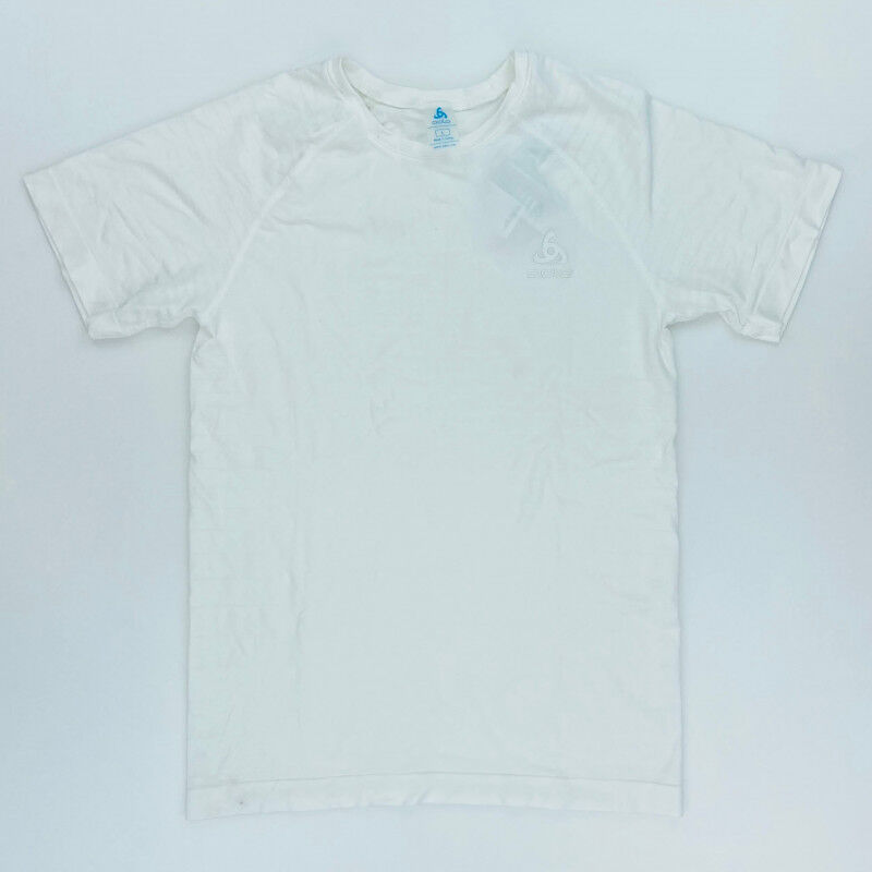 Odlo Performance Light - Tweedehands T-shirt - Dames - Wit - L | Hardloop