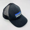 Patagonia P-6 Logo LoPro Trucker Hat - Second Hand Cap - Men's - Black - One Size | Hardloop