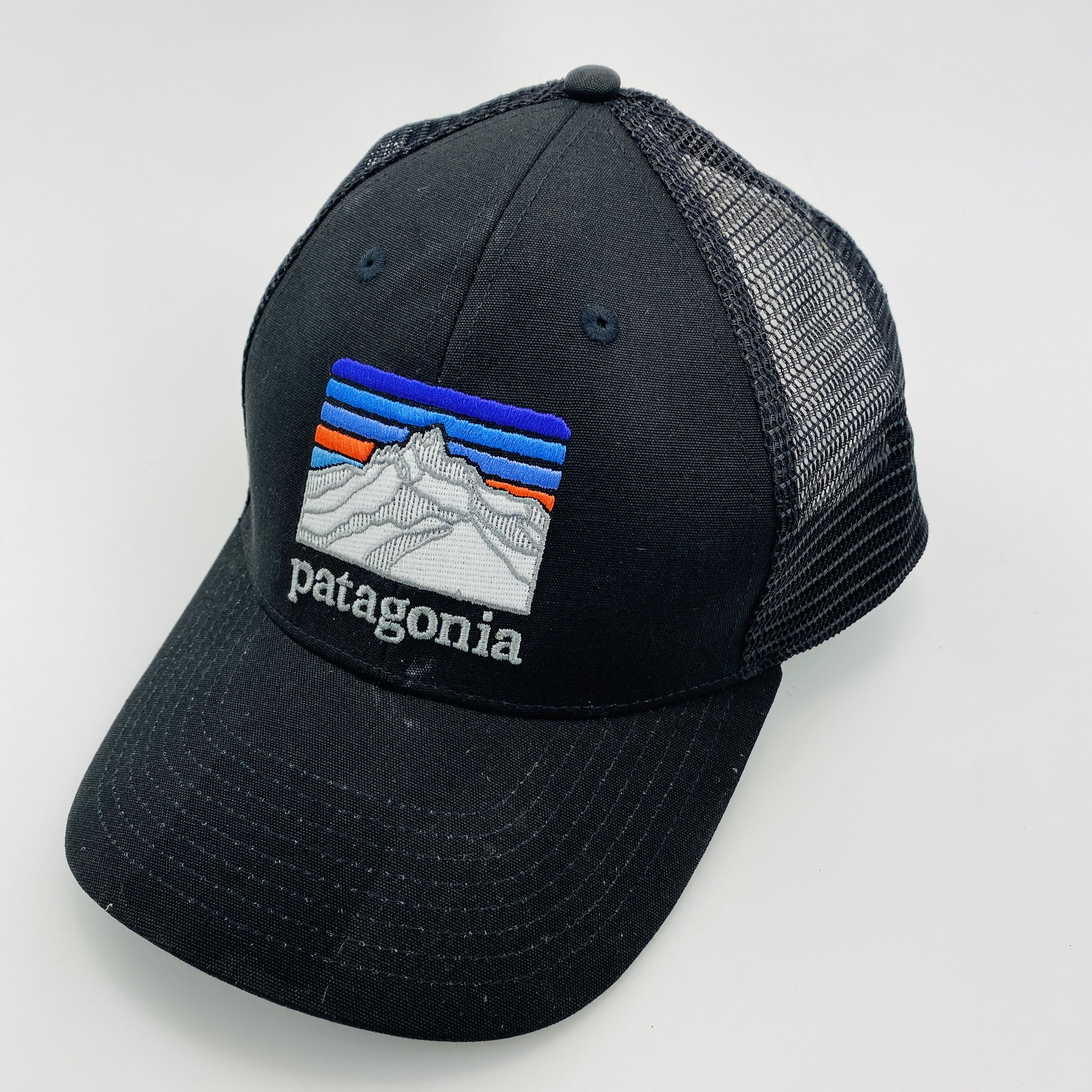 Patagonia Line Logo Ridge LoPro Trucker Hat - Seconde main Casquette homme - Noir - Taille unique | Hardloop