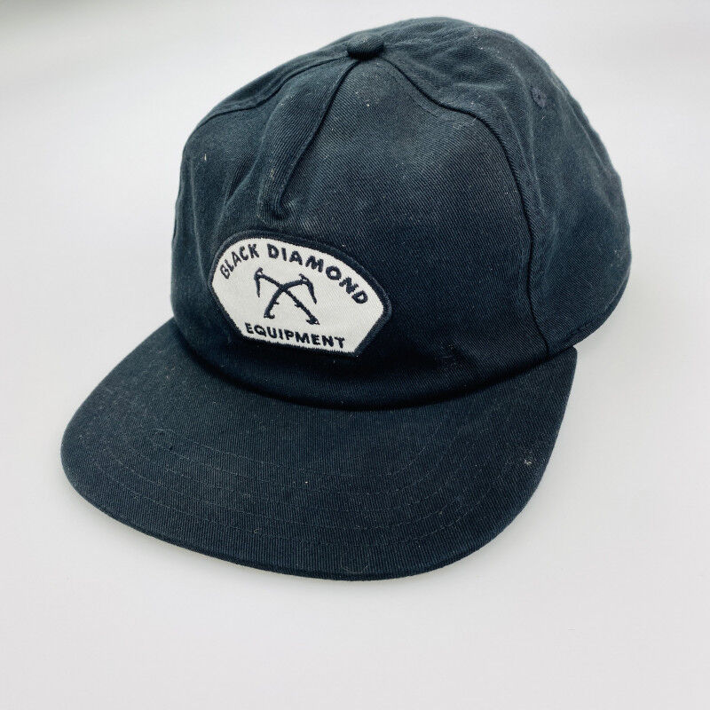 Black Diamond Bd Washed Cap - Second Hand Czapka z daszkiem męskia - Czarny - Jeden rozmiar | Hardloop