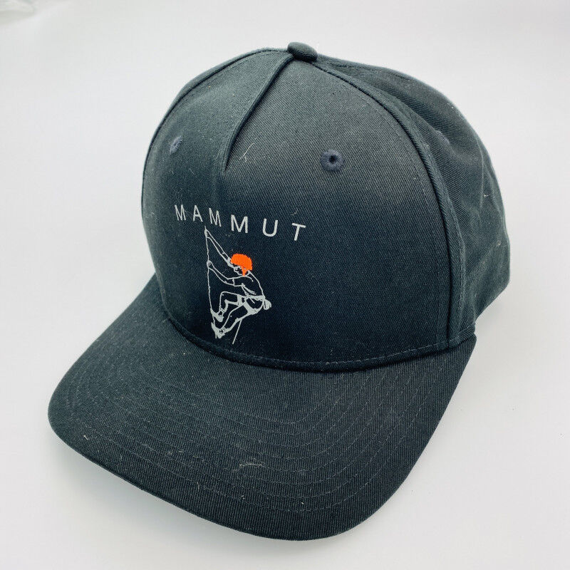 Mammut Mountain Cap - Second Hand Czapka z daszkiem męskia - Czarny - S / M | Hardloop