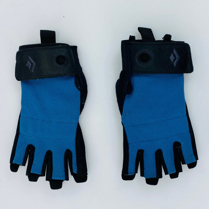 Black Diamond Crag Half Finger Gloves - Second Hand Gloves - Blue - S | Hardloop