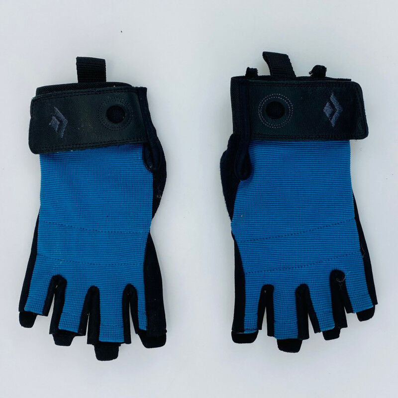 Black Diamond Crag Half Finger Gloves - Seconde main Gants - Bleu - S | Hardloop