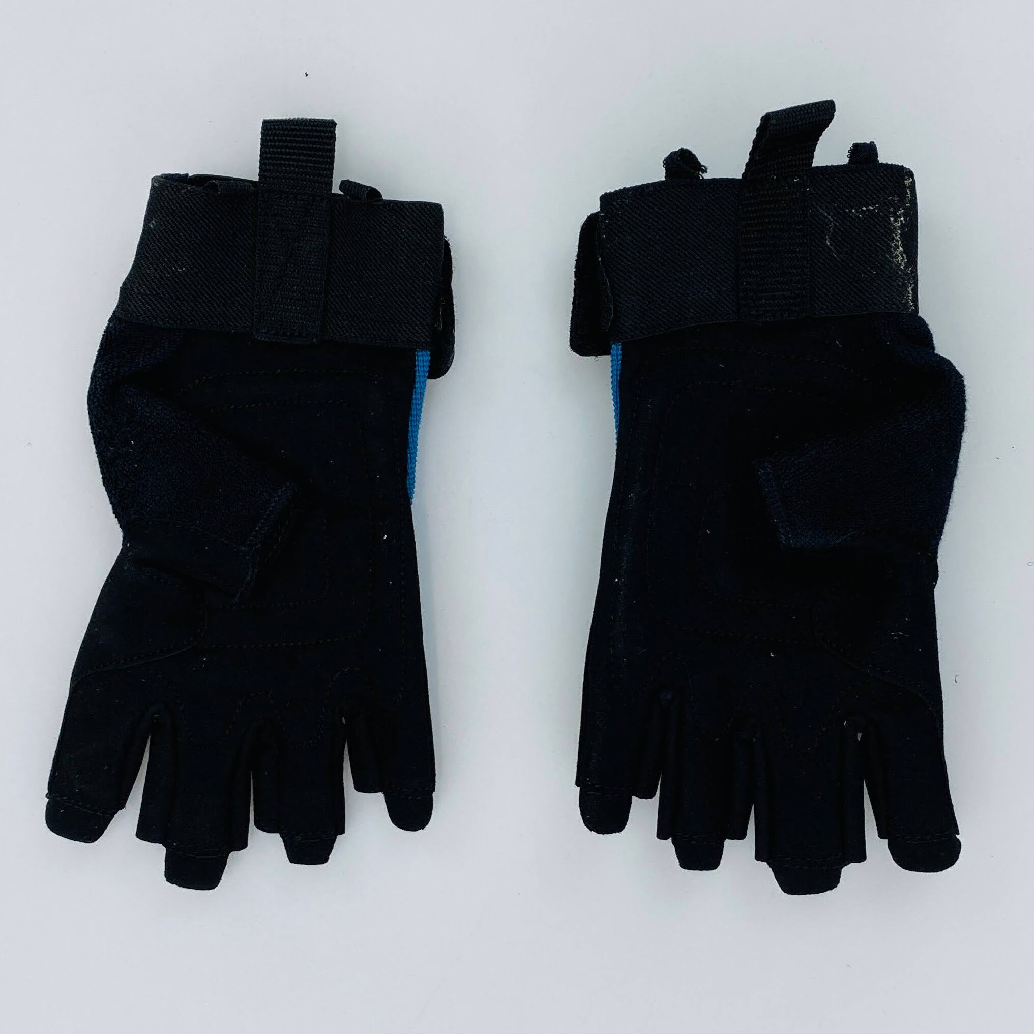 Black Diamond Crag Half Finger Gloves - Second Hand Gloves - Blue - S | Hardloop