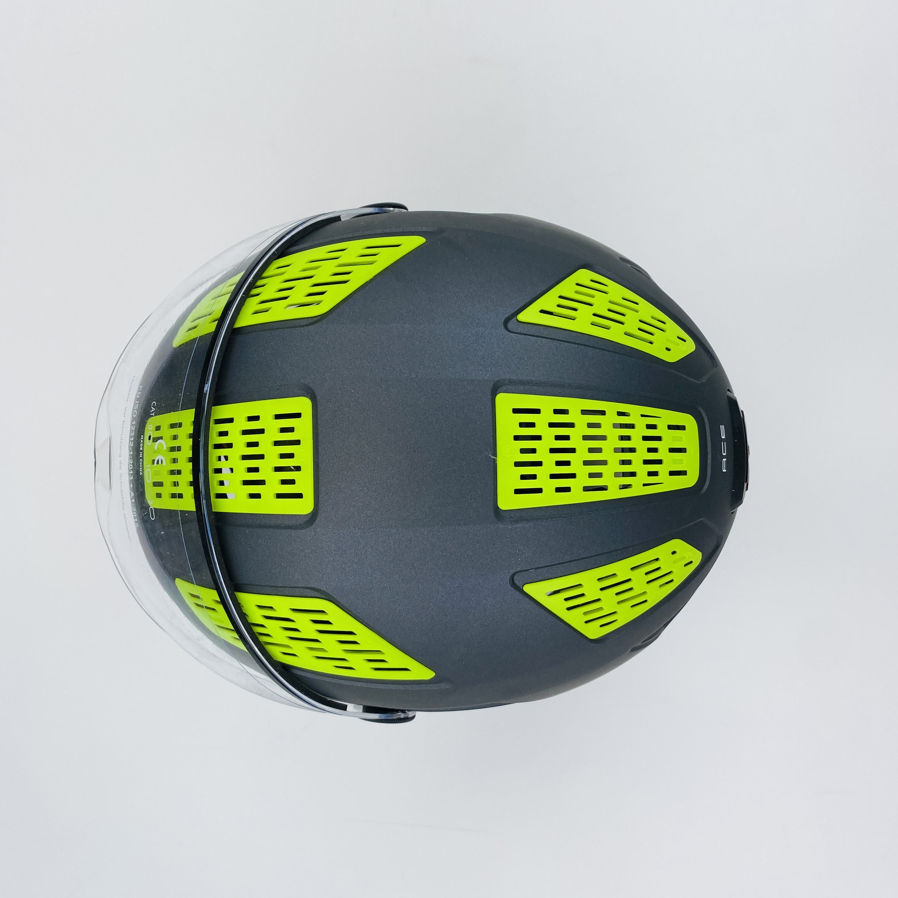 Abus Hyban 2.0 Ace - Casco per bici di seconda mano - Grigio - M (52 - 58 cm) | Hardloop