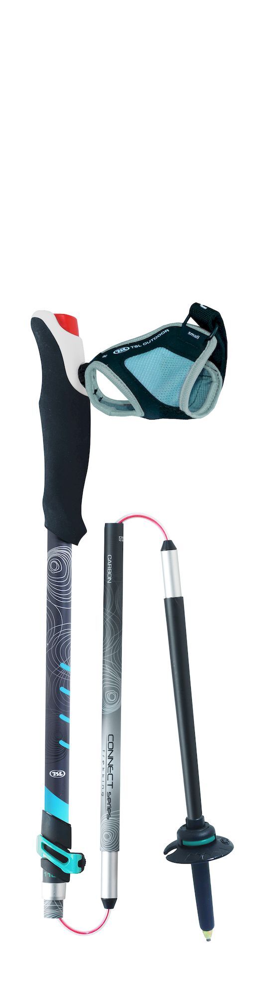 TSL Outdoor Connect Alu 5 Light ST - Trekking poles | Hardloop
